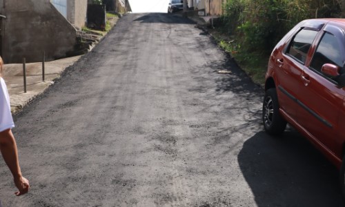 Prefeita de Barra do Piraí entrega obras e anuncia novos investimentos no bairro Caixa D’Água
